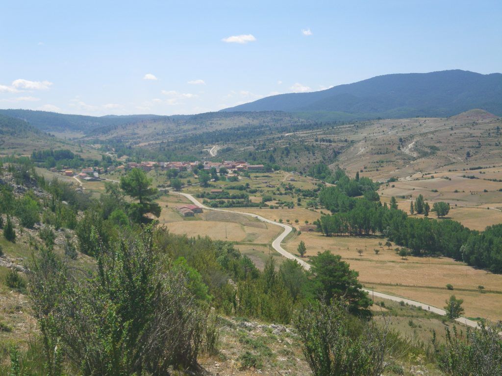 Valdemeca desde Mirador El Centenar