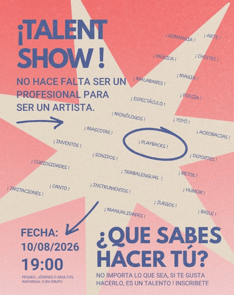 Talent show en Algarra