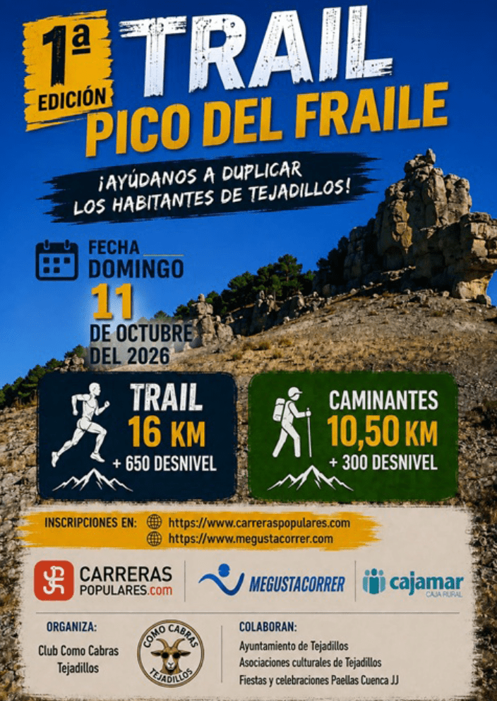 Trail Pico del Fraile en Tejadillos